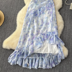 Rotes Sommerkleid für Damen