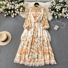 Women's autumn palace style dress
