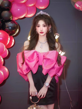 vestido de cumpleaños con lazo