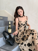 Florales Strapskleid