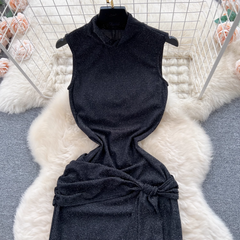 Schwarzes Sommerkleid