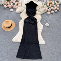Schwarzes Sommerkleid
