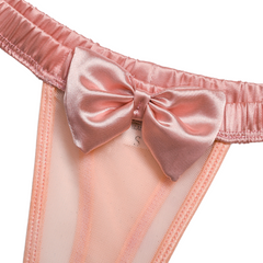 Zweiteiliges Set aus zartem Satin