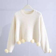 Women's loose pullover sweater