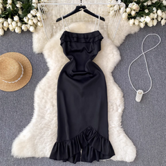 Schwarzes Sommerkleid