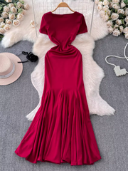 Schlichtes Meerjungfrauenkleid