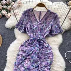 Sommerkleid mit Blumenmuster