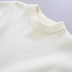 Lockerer und lässiger Strickpullover