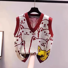 Women's autumn winter green twist sweater