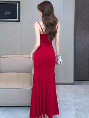 Ärmelloses Meerjungfrauenkleid