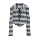 Women's strappy sweater