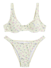 Das florale Brazilia Zweiteilige Bikini-Set