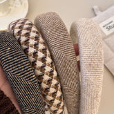 Breites Haarstirnband aus Polyester