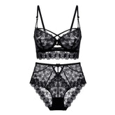 Klassisches Bandage-Push-Up-BH-Set