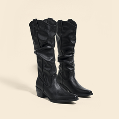 OASIS SOCIETY Thea – Jeansstiefel mit umklappbarem Schlitz