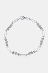 1.8 Carat Moissanite 925 Sterling Silver Bracelet