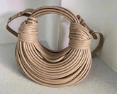 Handgewebte Seiltasche