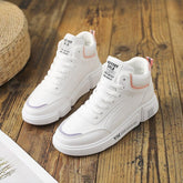 High Top Damen Leder Freizeit Sneakers