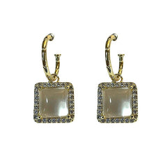 Gold Candy Bar Earrings