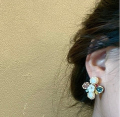 Rainbow Gemstone Earrings