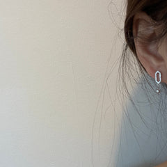 Pendientes colgantes de estrellas desiguales