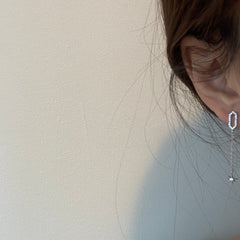 Pendientes colgantes de estrellas desiguales