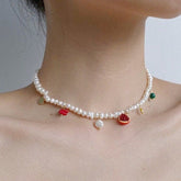 Kreative Frucht-Charme-Tropfen-Sommer-Halskette