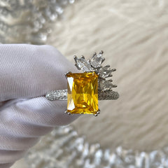 Yellow Diamond Ring