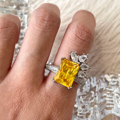 Yellow Diamond Ring