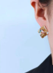 Handmade Dry Flower Leaf Jewelry