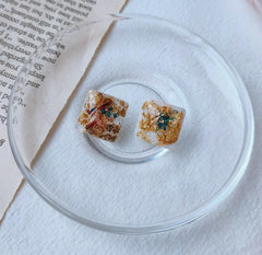 Handmade Dry Flower Leaf Jewelry