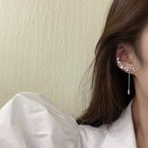 Silberner Manschetten-Kletterer mit Efeuranken