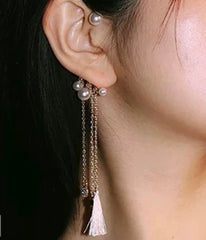 Pañuelo bohemio para orejas sin perforaciones