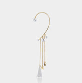 Pañuelo bohemio para orejas sin perforaciones