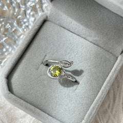 Olive green ring