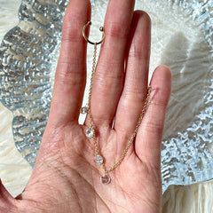 Ohrstecker mit Kristallen