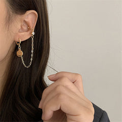 Ohrklemme mit Smiley-Gesicht