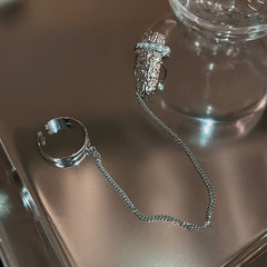 Anillo de joyería para decoración de uñas