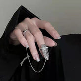 Anillo de joyería para decoración de uñas