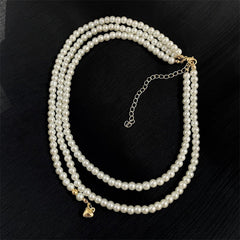 Classic Long Pearl Necklace