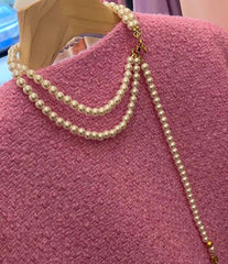 Classic Long Pearl Necklace