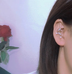 Spurs natural freshwater pearl ear jewelry