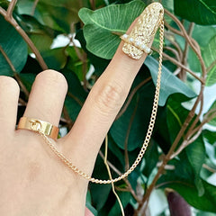 Anillo de joyería para decoración de uñas