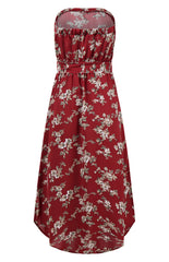 Ladies Sexy Wrap Chest Chiffon Dress