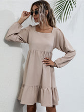 product long -sleeved long -sleeved base dress