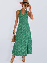 casual vacation elegant V-neck halter dress long dress