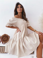 open back one shoulder long dress