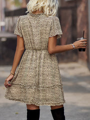 Casual all-match sexy short dress