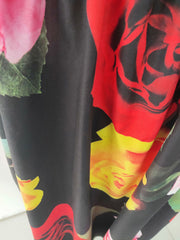 Sexy tube top digital printing dress