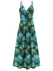 sexy suspender backless slim holiday dress